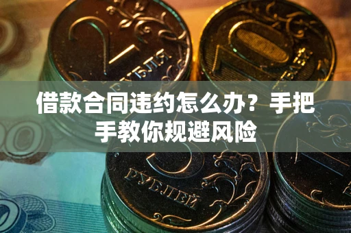 武汉借款合同违约怎么办？手把手教你规避风险