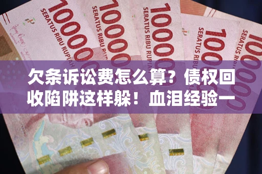 武汉欠条诉讼费怎么算？债权回收陷阱这样躲！血泪经验一次讲透